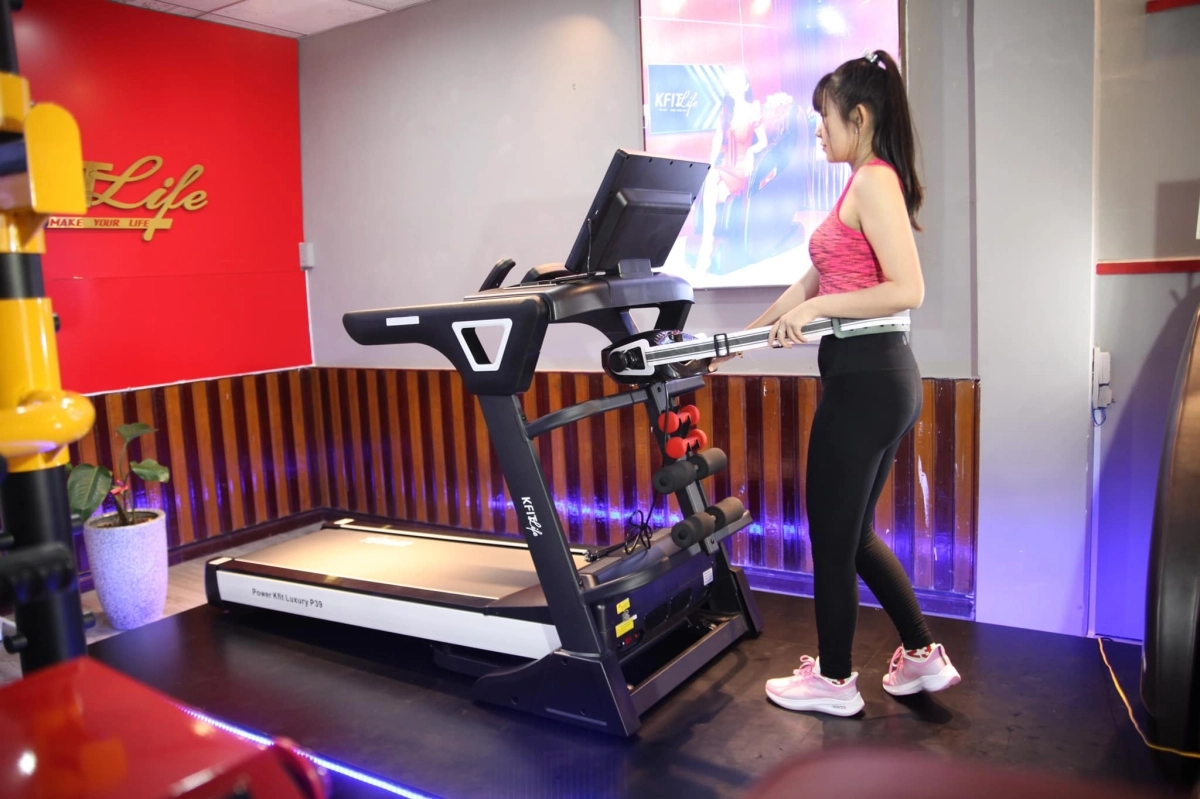 Máy chạy bộ Power Kfit Luxury P39 – Thể thao Phúc Hưng