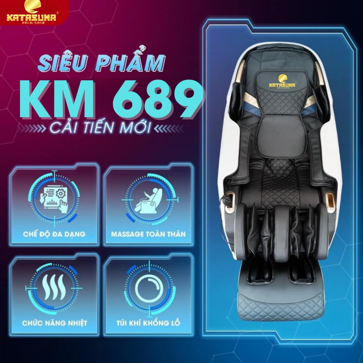 ghế massage toàn thân thông minh