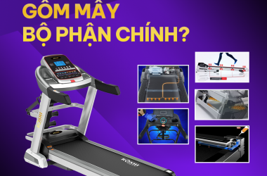 CẤU TẠO MÁY CHẠY BỘ GỒM MẤY BỘ PHẬN CHÍNH?