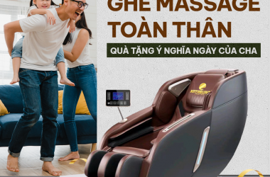 GHẾ MASSAGE TOÀN THÂN - QUÀ TẶNG Ý NGHĨA NGÀY THÀNH LẬP HỘI LIÊN HIỆP PHỤ NỮ