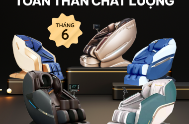 TOP 5 GHẾ MASSAGE TOÀN THÂN CHẤT LƯỢNG THÁNG 6