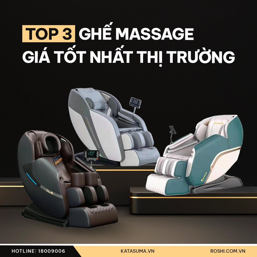 GHẾ MASSAGE CAO CẤP GIÁ TỐT 