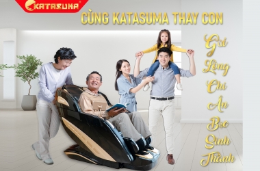 “ Valantine Châu Á” mùa yêu thương của cả gia đình bên ghế massage KATASUMA